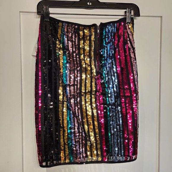 Sequin Mini Skirt - Picture 4 of 5